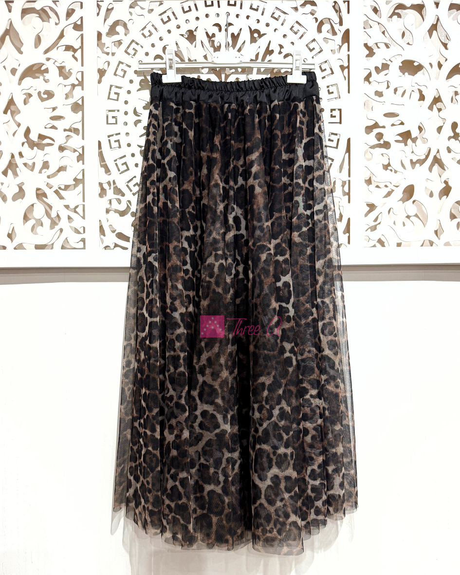 FALDA TUL PRINT