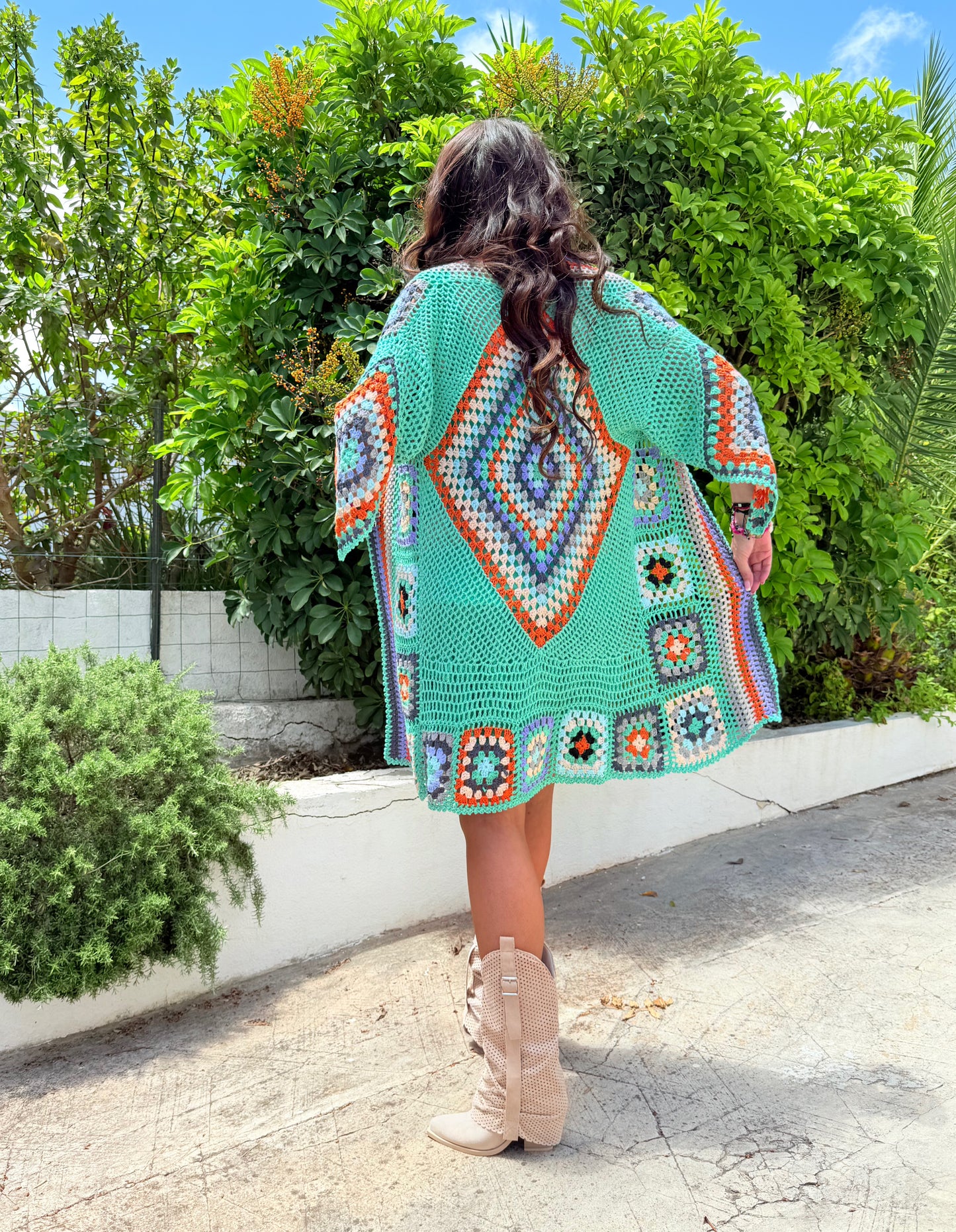 HECHO A MANO-KIMONO LOTO