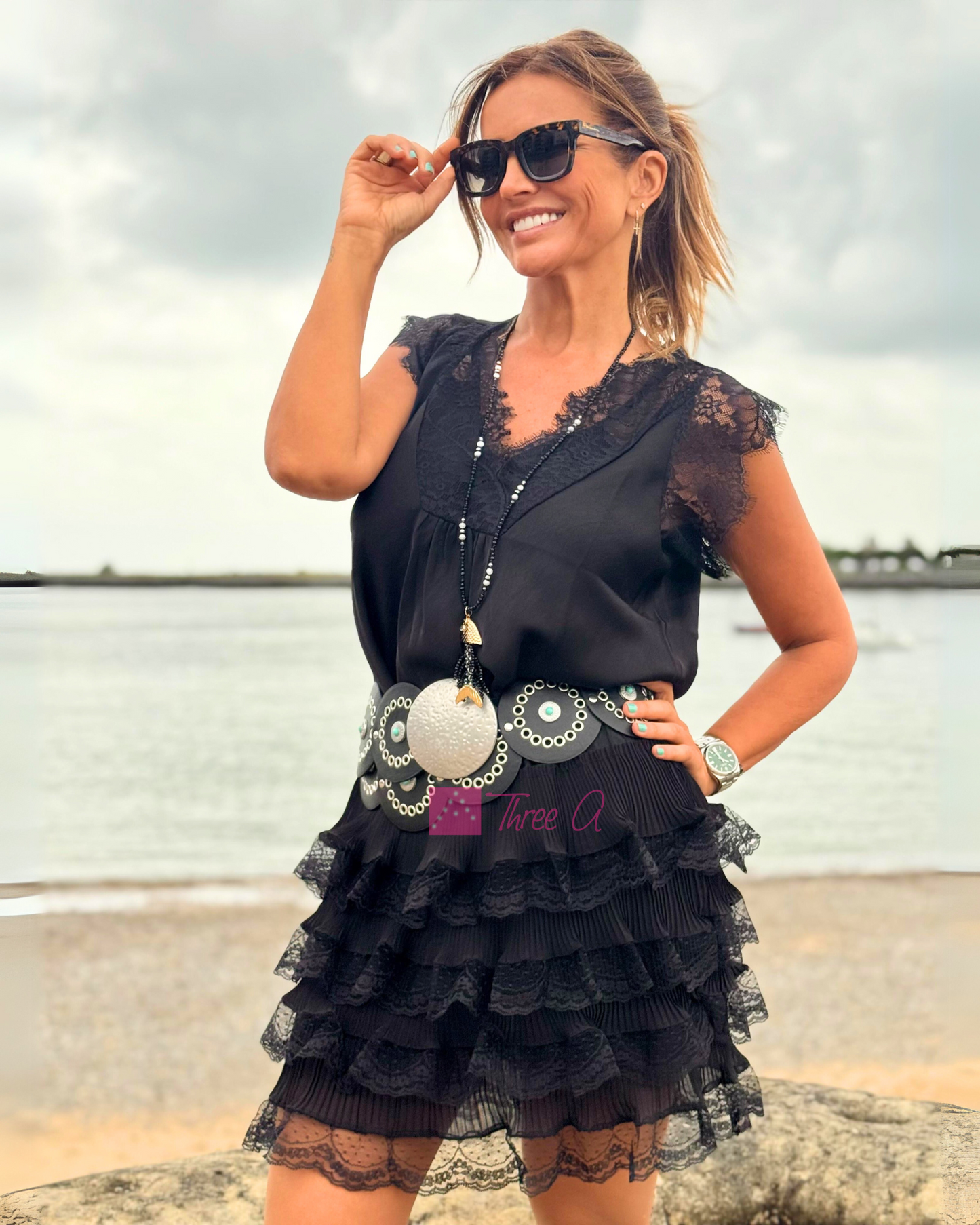 BLUSA LENCERA LEYRA