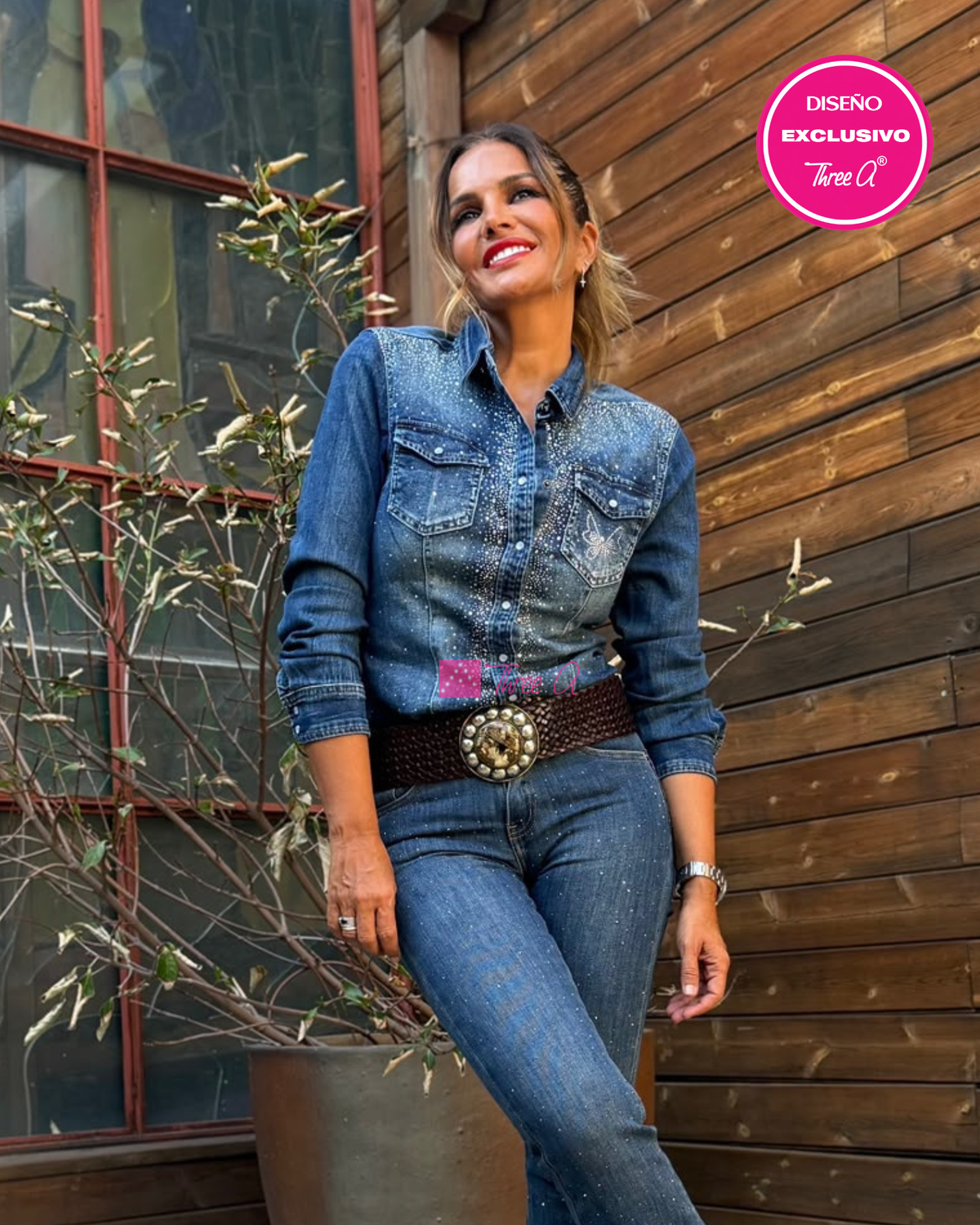 CAMISA VAQUERA BUTTERFLY