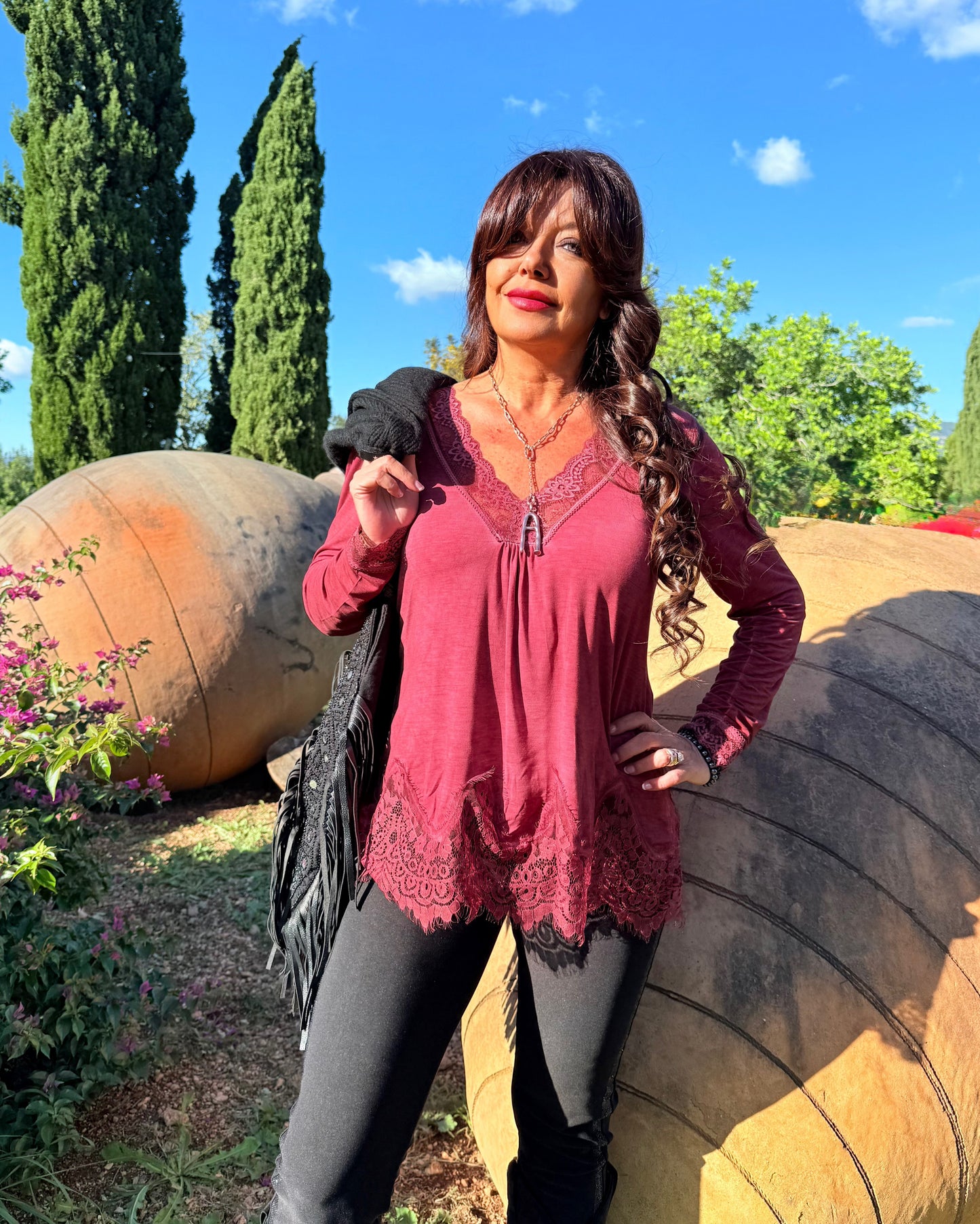 CAMISETA LENCERA MAKENA