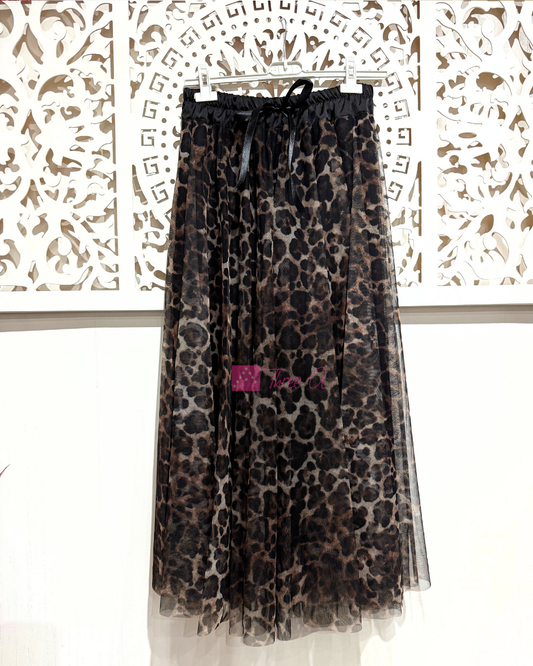 FALDA TUL PRINT