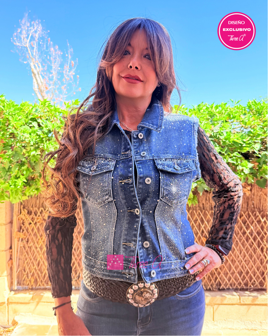 CHALECO VAQUERO PRINCESS