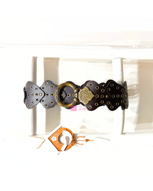 CINTURA ECOPELLE ARC