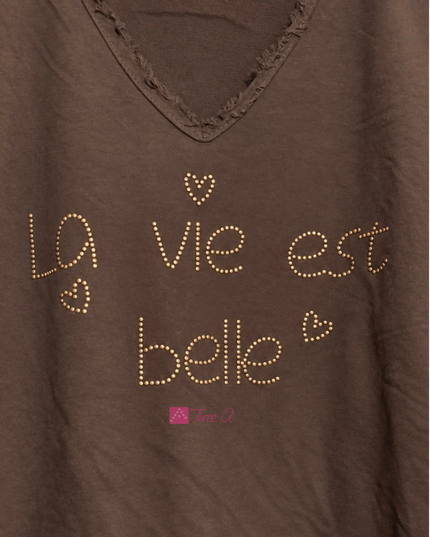 CAMISETA BELLE