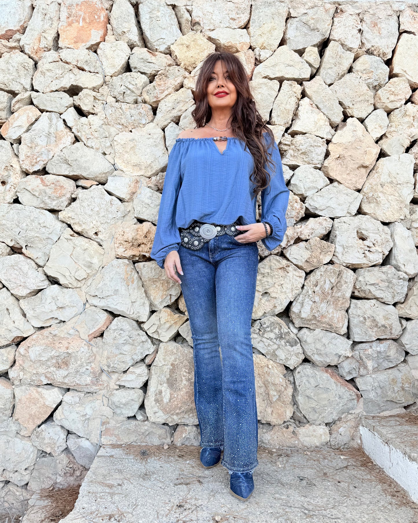 BLUSA BLUE