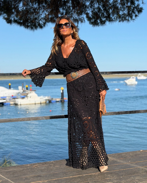 FALDA CROCHET BOHEMIA