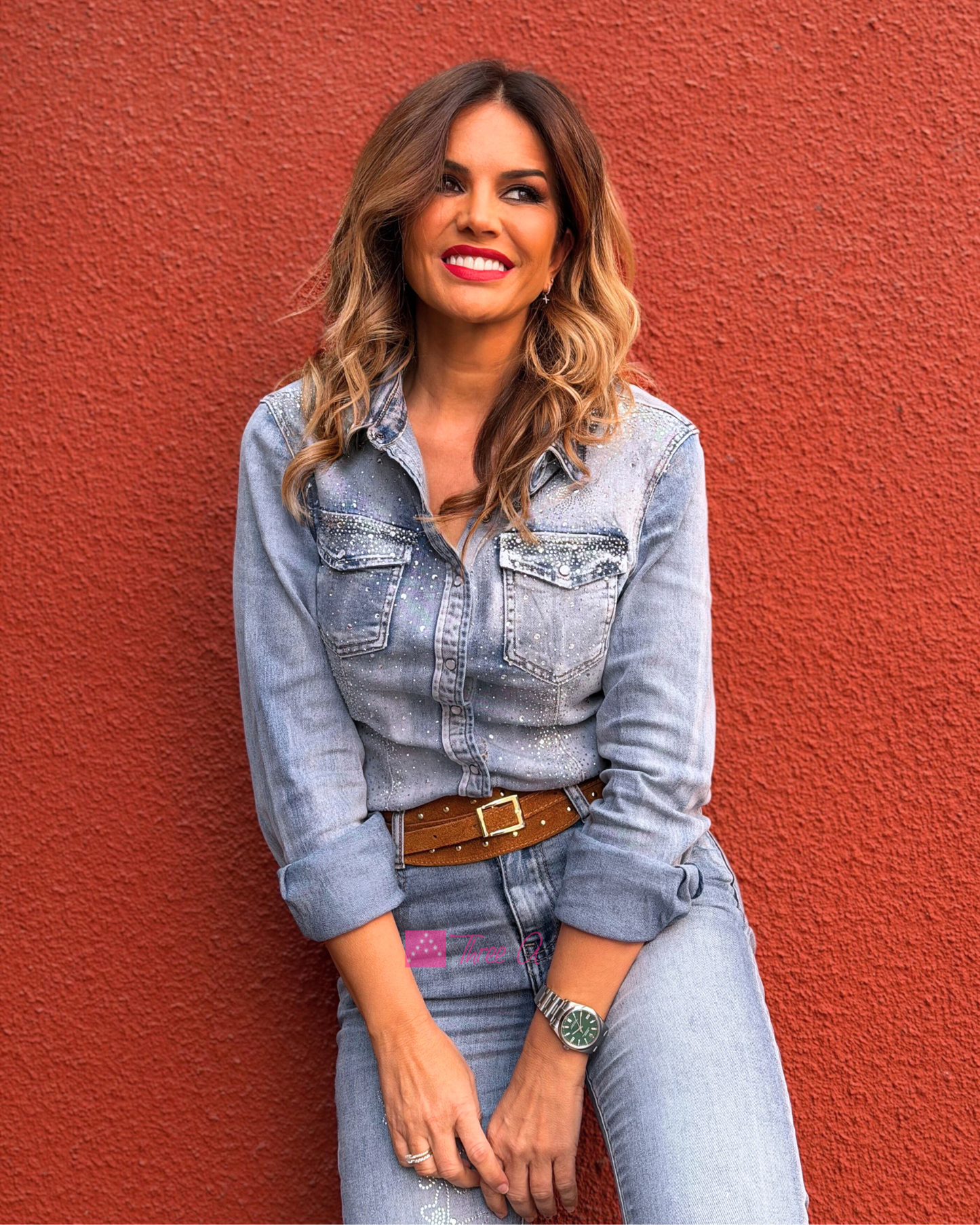 CAMICIA DI JEANS BUTTERFLY