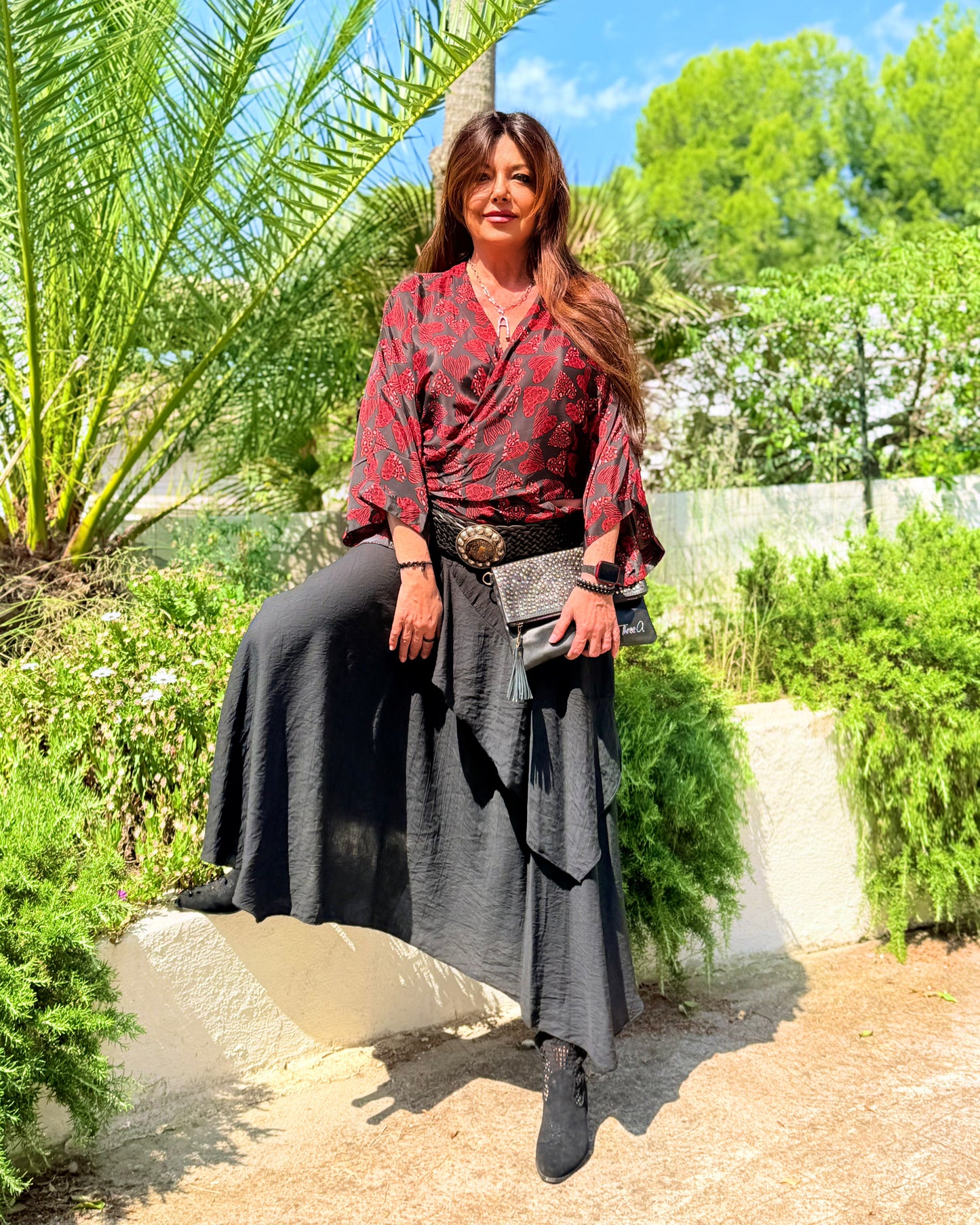 BLUSA SEDA HEART