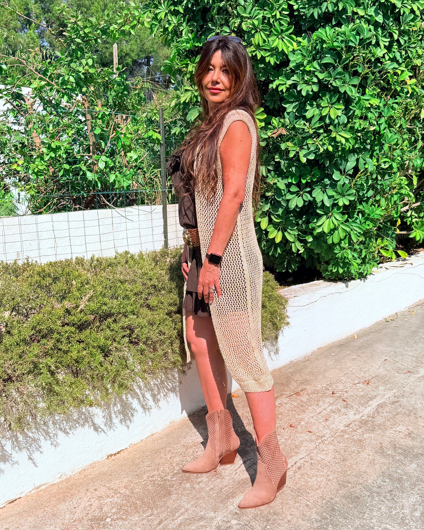 KIMONO CALADO GOLD