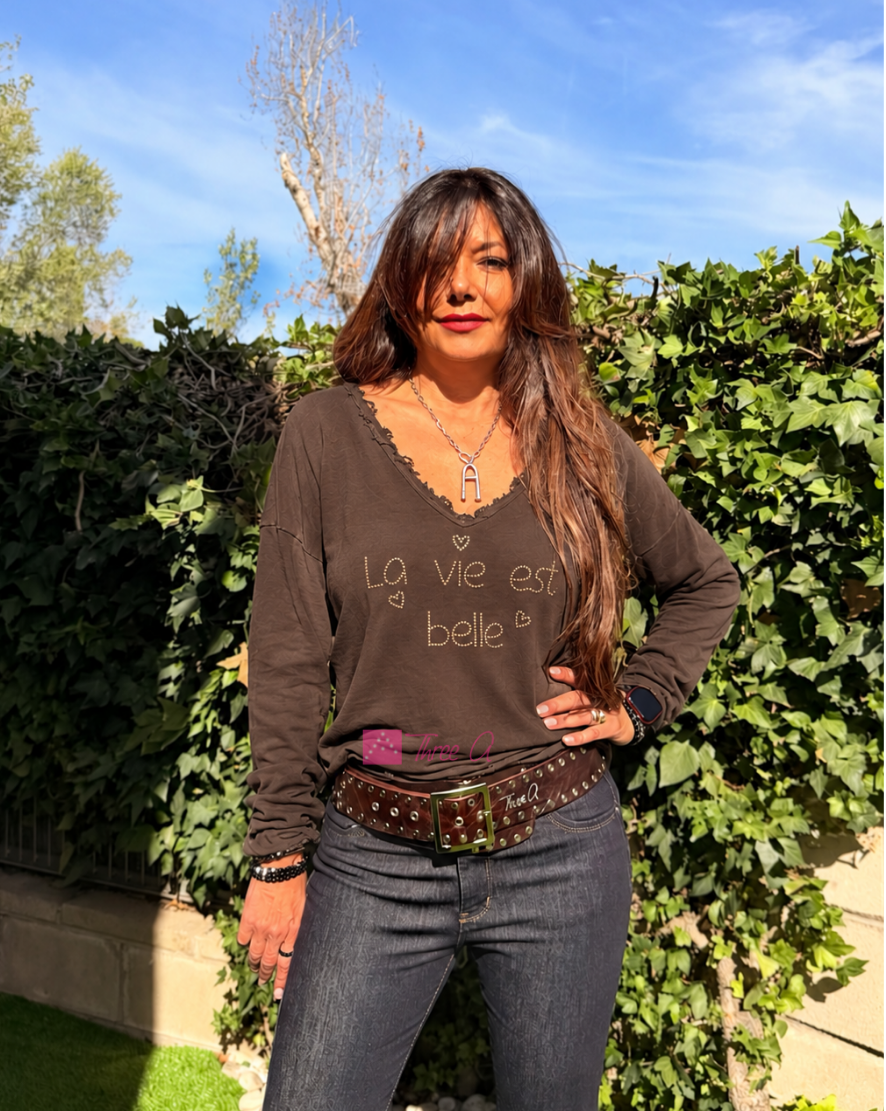 CAMISETA BELLE