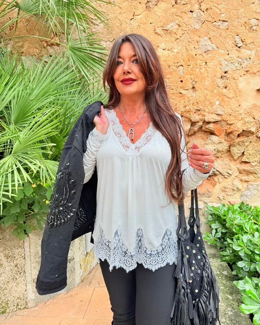 CAMISETA LENCERA MAKENA