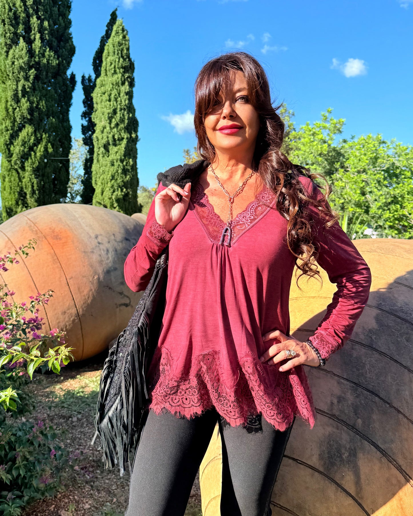 CAMISETA LENCERA MAKENA