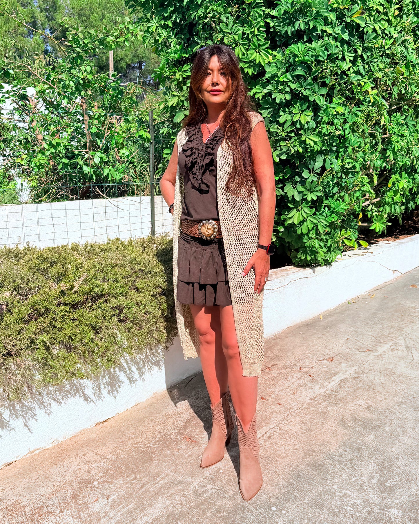 KIMONO CALADO GOLD