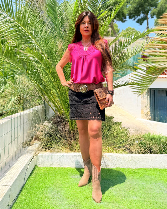 BLUSA LENCERA TALÍA
