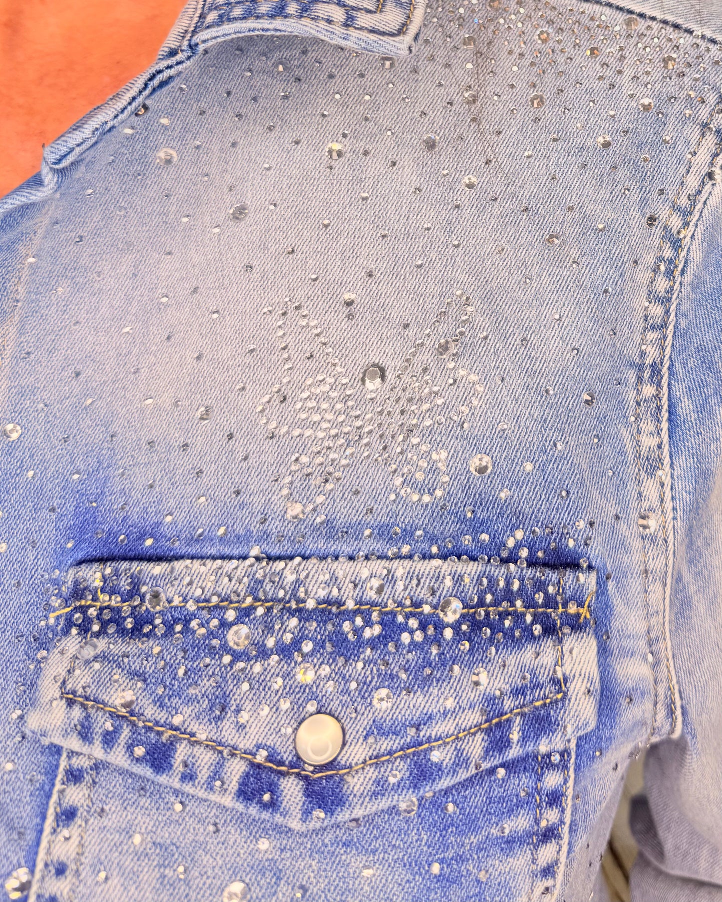 BUTTERFLY DENIM SHIRT