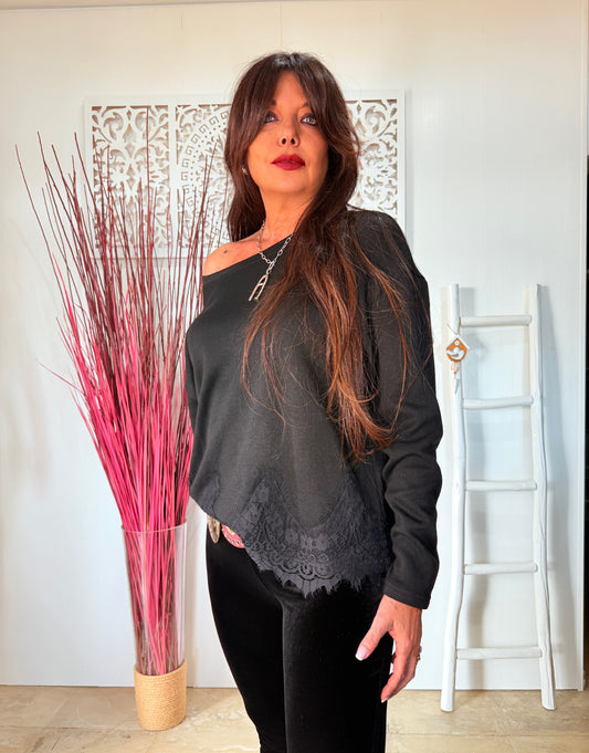 MAGLIONE IN PIZZO EIKA