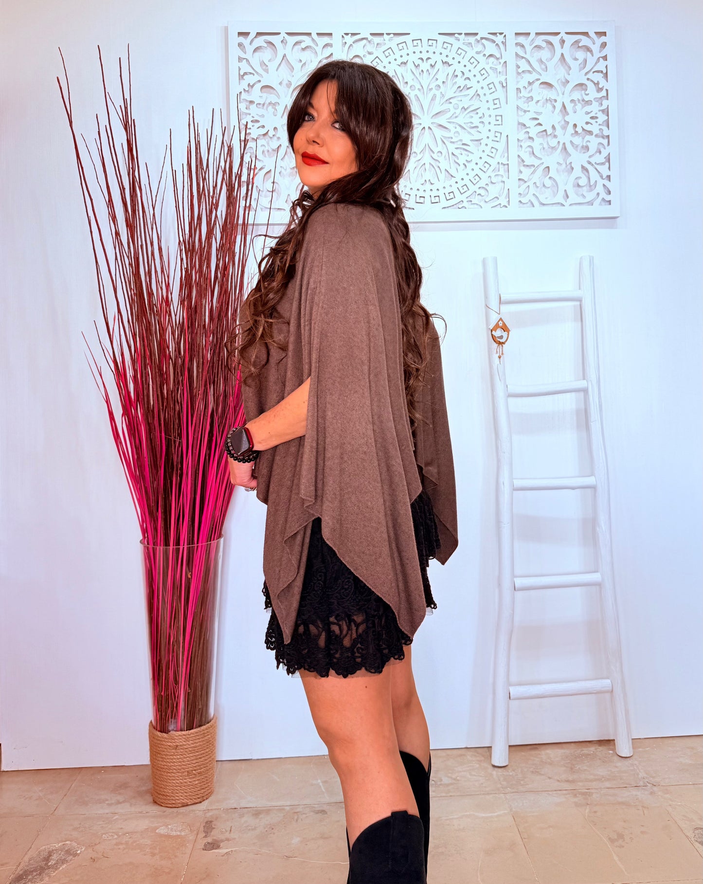 PONCHO MAGLIONE EMIKO