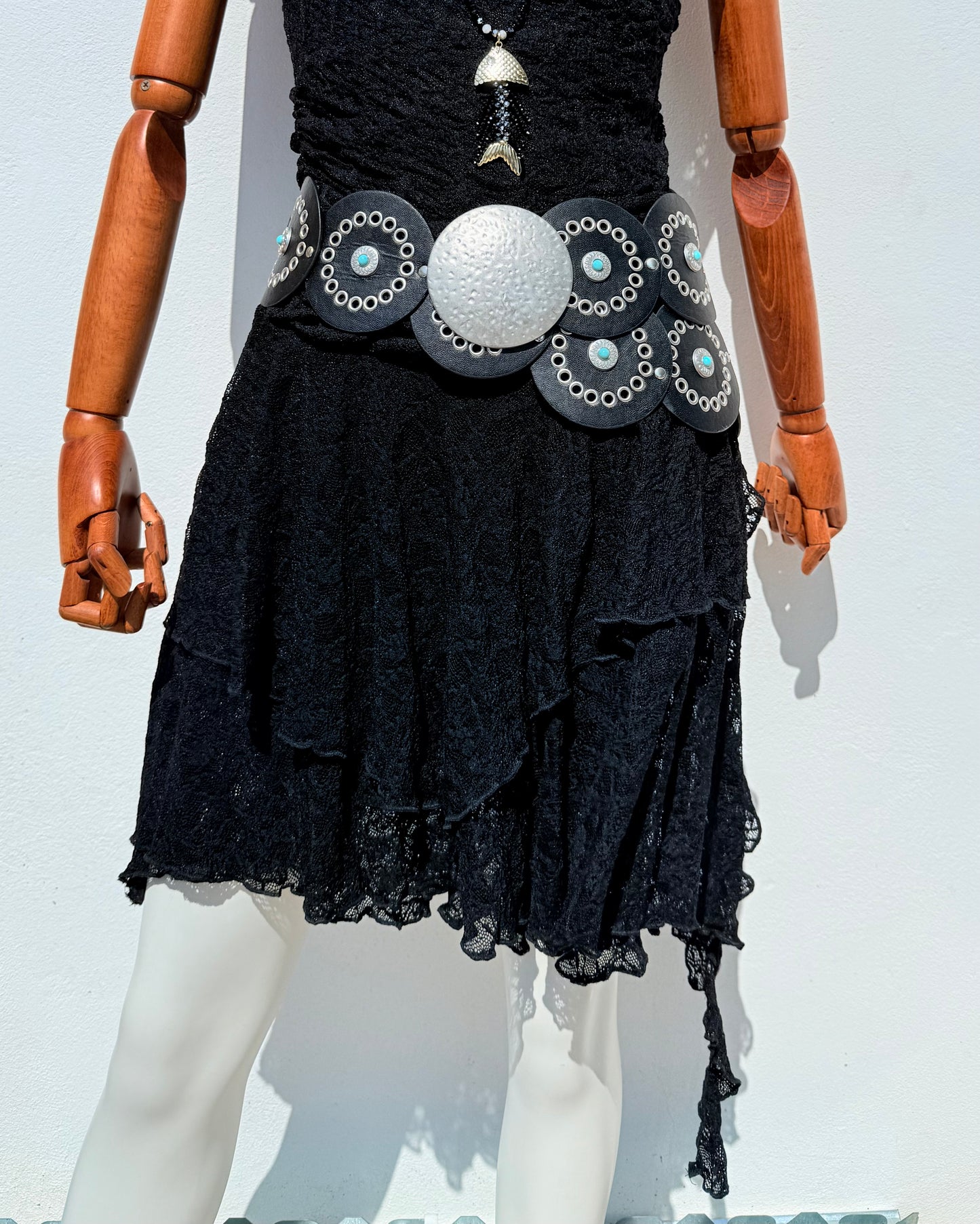 Gonna-pantalone in pizzo Dayca